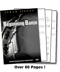 beginning banjo lesson book